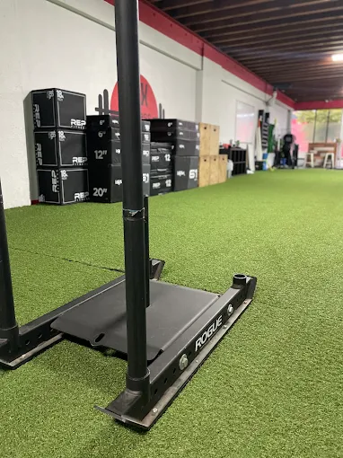 Indoor turf & sled